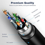 USB 2.0 Male to 2 Dual USB Female Jack Adapter Cable for Computer / Laptop, Length: About 30cm, USB 2.0 AM to 2 USB 2.0 AF – Durable Build, Easy to Use