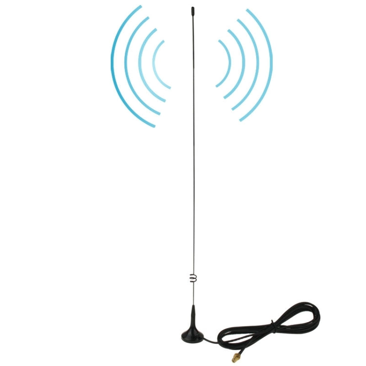 NAGOYA UT-108UV SMA Female Dual Band Magnetic Mobile Antenna for Walkie Talkie, Antenna Length: 50cm Default Title