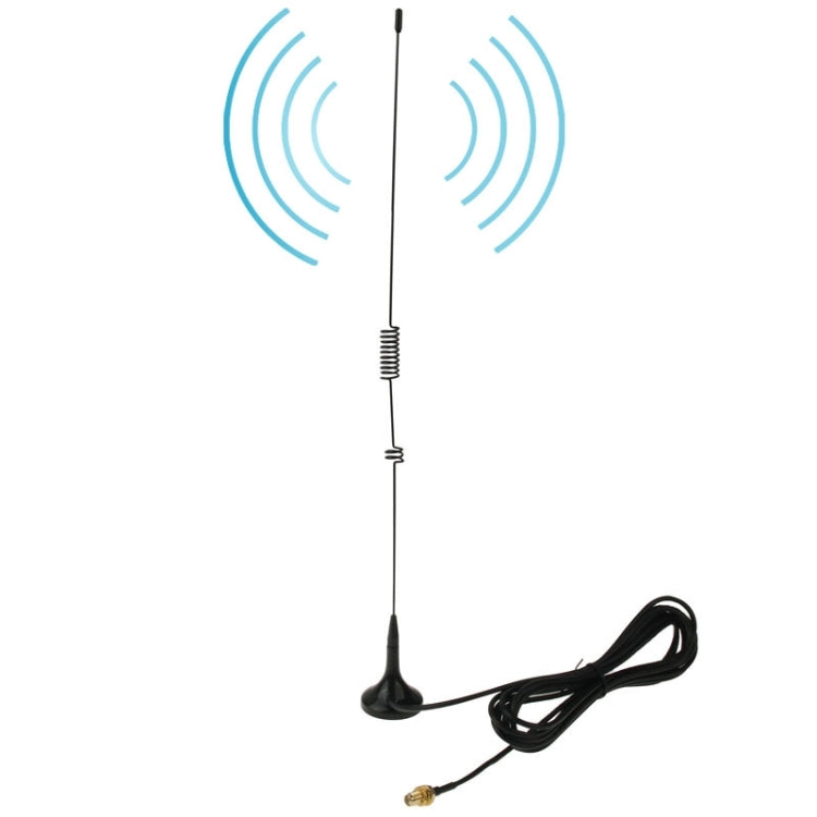 NAGOYA UT-106UV SMA Female Dual Band Magnetic Mobile Antenna for Walkie Talkie, Antenna Length: 37cm Default Title