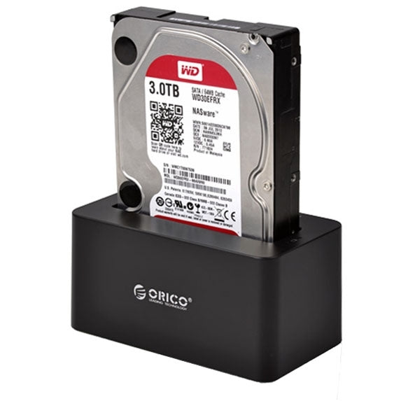 ORICO 6619US3 5Gbps Super Speed USB 3.0 to SATA Hard Drive Docking Station for 2.5 inch / 3.5 inch Hard Drive, 6619US3 – Durable Build, Easy to Use