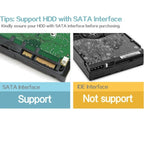 ORICO 6619US3 5Gbps Super Speed USB 3.0 to SATA Hard Drive Docking Station for 2.5 inch / 3.5 inch Hard Drive, 6619US3 – Durable Build, Easy to Use