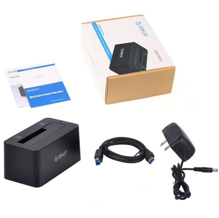 ORICO 6619US3 5Gbps Super Speed USB 3.0 to SATA Hard Drive Docking Station for 2.5 inch / 3.5 inch Hard Drive, 6619US3 – Durable Build, Easy to Use