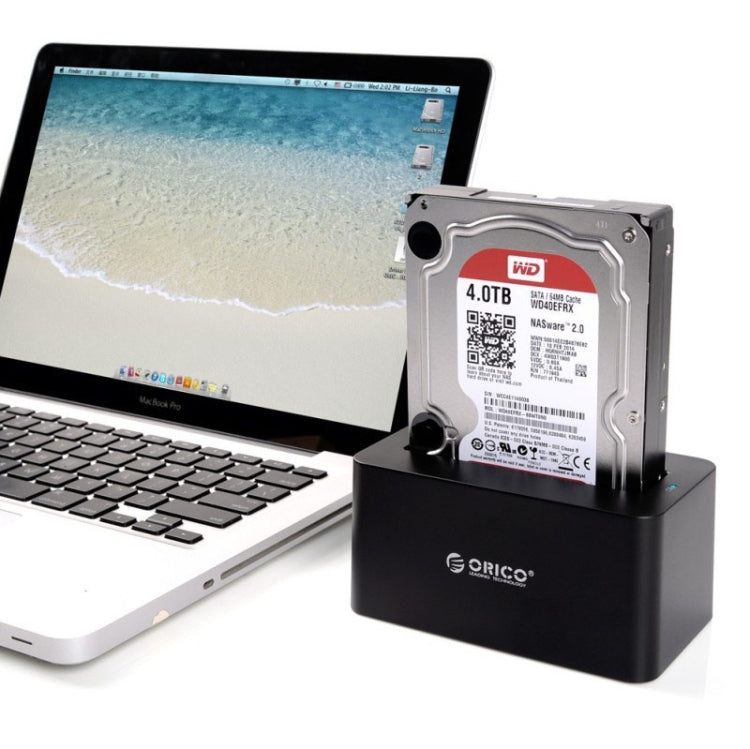 ORICO 6619US3 5Gbps Super Speed USB 3.0 to SATA Hard Drive Docking Station for 2.5 inch / 3.5 inch Hard Drive, 6619US3 – Durable Build, Easy to Use