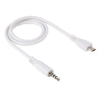 3.5mm Male to Micro USB Male Audio AUX Cable, Length: about 50cm, Micro USB 50cm – Durable Build, Easy to Use Micro USB 50cm