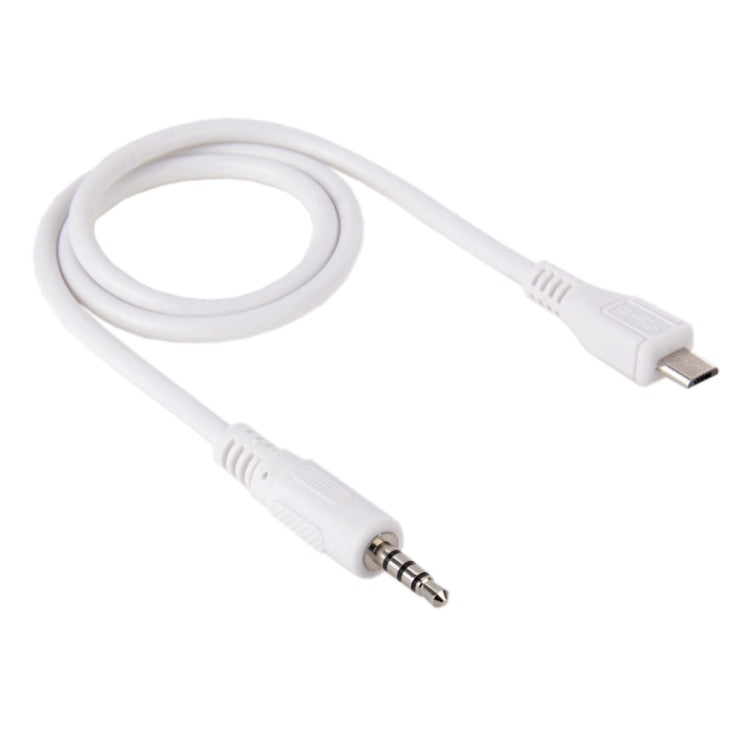 3.5mm Male to Micro USB Male Audio AUX Cable, Length: about 50cm, Micro USB 50cm – Durable Build, Easy to Use Micro USB 50cm