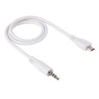 3.5mm Male to Micro USB Male Audio AUX Cable, Length: about 50cm, Micro USB 50cm – Durable Build, Easy to Use