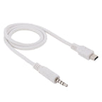 3.5mm Male to Mini USB Male Audio AUX Cable, Length: about 50cm, Mini USB 50cm – Durable Build, Easy to Use Mini USB 50cm