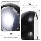 Computer Rearview Convex Glasses Rear View Mirror (Random Color Delivery), Random Color Delivery – Durable Build, Easy to Use