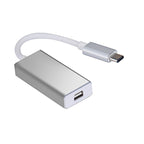 For MacBook 12 inch, Chromebook Pixel 2015, Nokia N1 Tablet PC, Mini Display Female – Aluminum Alloy, TPU Mini Display Female