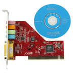 Crystal 4 Channel PCI Sound Card, Crystal 4 Channel – Durable Build, Easy to Use