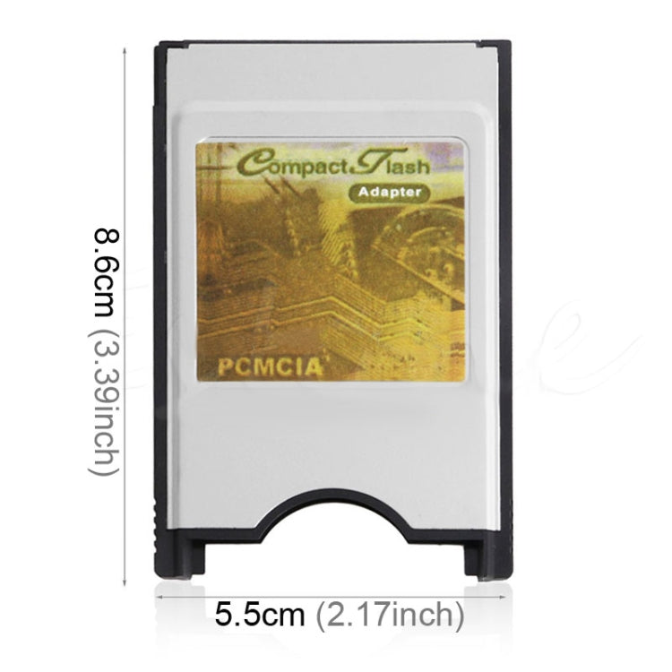 Compact Flash CF to PC Card PCMCIA Adapter Card Reader, CF to PC – Durable Build, Easy to Use