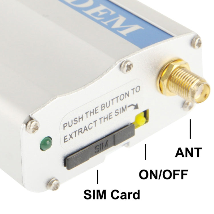 RS232 GPRS Modem / GSM Modem, Support SIM Card, GSM: 900 / 1800MHz Sign Random Delivery – Durable Build, Easy to Use