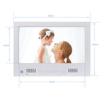 10.1 inch LED Display Multi-media Music & Movie Player Digital Photo Frame with Remote Control, Allwinner E200s Program, Support USB-Disk / SD Card, Body Sensor, Built in Stereo Speaker, 10.1 inch, 10.4 inch – TPU