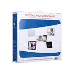 12.0 Inch LED Display Multi-media Digital Photo Frame with Holder / Music & Movie Player / Remote Control Function, Support USB / SD, Built in Stereo Speaker, 12.0 Inch