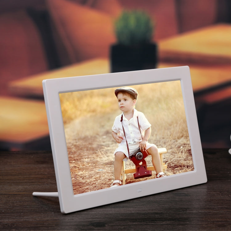 12.1 inch Digital Photo Frame with Holder & Remote Control, Allwinner F16 Program, Support SD / MMC / USB Flash Disk, 12.1 Inch