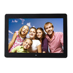 14 inch LED Display Multi-media Digital Photo Frame with Holder & Music & Movie Player, Support USB / SD / MS / MMC Card Input, S-PF-0229B, S-PF-0229W