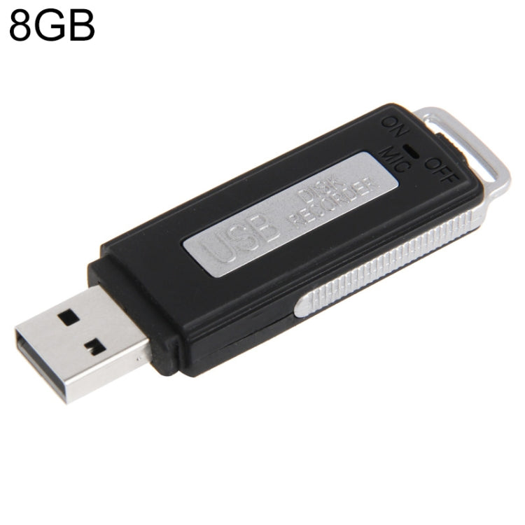 USB Voice Recorder + 8GB USB Flash Disk Default Title