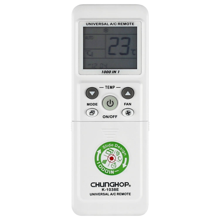 Chunghop Universal A/C Remote Control (K-1038E), K-1038E K-1038E