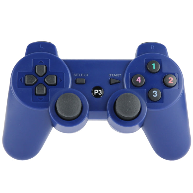 Double Shock III Wireless Controller, Manette Sans Fil Double Shock III for Sony PS3, Has Vibration Action(with logo) – Bluetooth