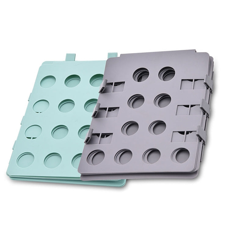 Durable Plastic Laundry Storage Fold Unique Clothing Shelves Stacked Board Organizer Tools, Random Color Delivery, Expand Size: 66*57cm, 2317 2317