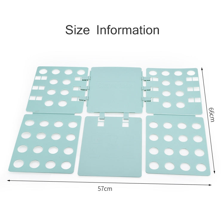 Durable Plastic Laundry Storage Fold Unique Clothing Shelves Stacked Board Organizer Tools, Random Color Delivery, Expand Size: 66*57cm, 2317