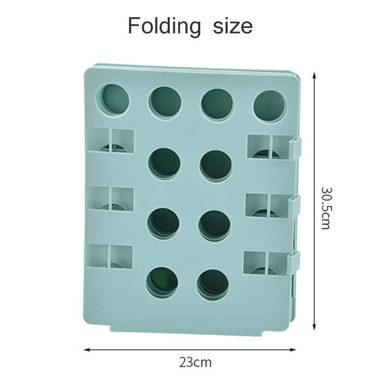 Durable Plastic Laundry Storage Fold Unique Clothing Shelves Stacked Board Organizer Tools, Random Color Delivery, Expand Size: 66*57cm, 2317