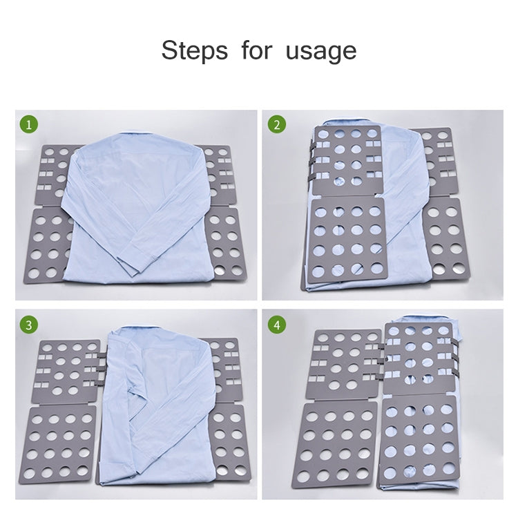 Durable Plastic Laundry Storage Fold Unique Clothing Shelves Stacked Board Organizer Tools, Random Color Delivery, Expand Size: 66*57cm, 2317