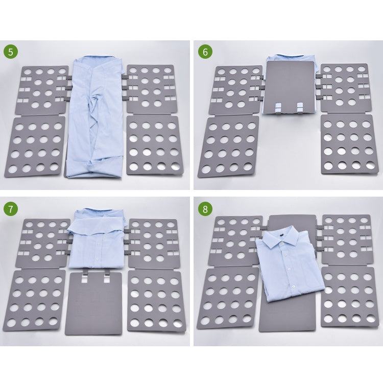 Durable Plastic Laundry Storage Fold Unique Clothing Shelves Stacked Board Organizer Tools, Random Color Delivery, Expand Size: 66*57cm, 2317