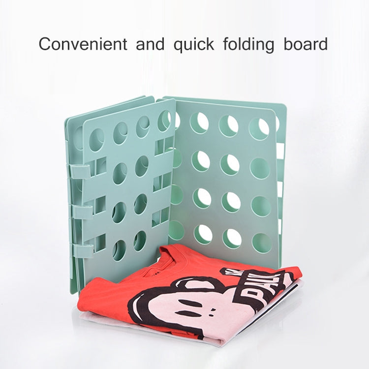 Durable Plastic Laundry Storage Fold Unique Clothing Shelves Stacked Board Organizer Tools, Random Color Delivery, Expand Size: 66*57cm, 2317