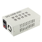 60W 12A 20 USB Ports Fast Charger Station Travel Desktop Charger Power Adapter – TPU