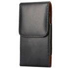 Crazy Horse Texture Vertical Flip Leather Case / Waist Bag with Back Splint and for iPhone X & Galaxy S5 / G900 & S7 / G935