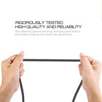 1m Woven Style Micro USB to USB 2.0 Data Sync Cable with LED Indicator Light – Durable Build, Easy to Use