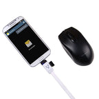 OTG-Y-01 USB 2.0 Male to Micro USB Male + USB Female OTG Charging Data Cable for Android Phones / Tablets with OTG Function, Length: 30cm, Length: 30cm – Data Transmission, TPU
