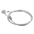 Anti-Theft Office Notebook Laptop PC Computer Desk Key Security Lock Chain Cable, Length: about 1.2m, Length: 1.2m – Durable Build, Easy to Use