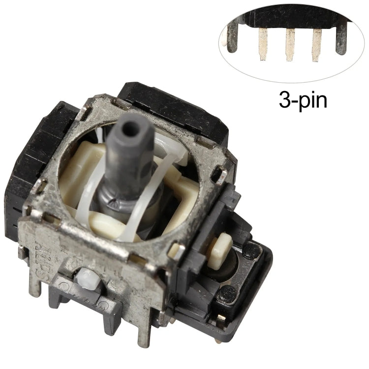 3-pin 3D Analog Joystick Module Replacement for Sony PS3 Controller, 3-pin 3D Analog Joystick – Durable Build, Easy to Use