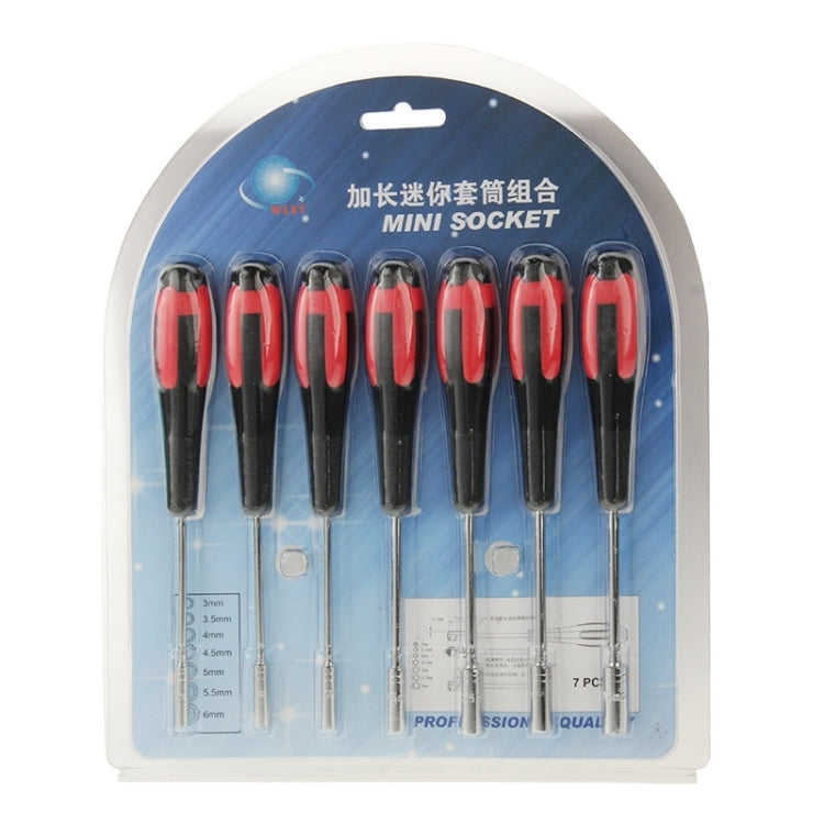 WLXY-2209 7 in 1 Precision Socket Head Screw Driver Tools Kit for Telecommunication Tools, WLXY-2209 – Ultra-thin