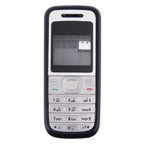 Full Housing Cover (Front Cover + Middle Frame Bezel + Battery Back Cover) for Nokia 1200 / 1208 / 1209, For Nokia 1200 / 1208 / 1209, For Nokia 1200