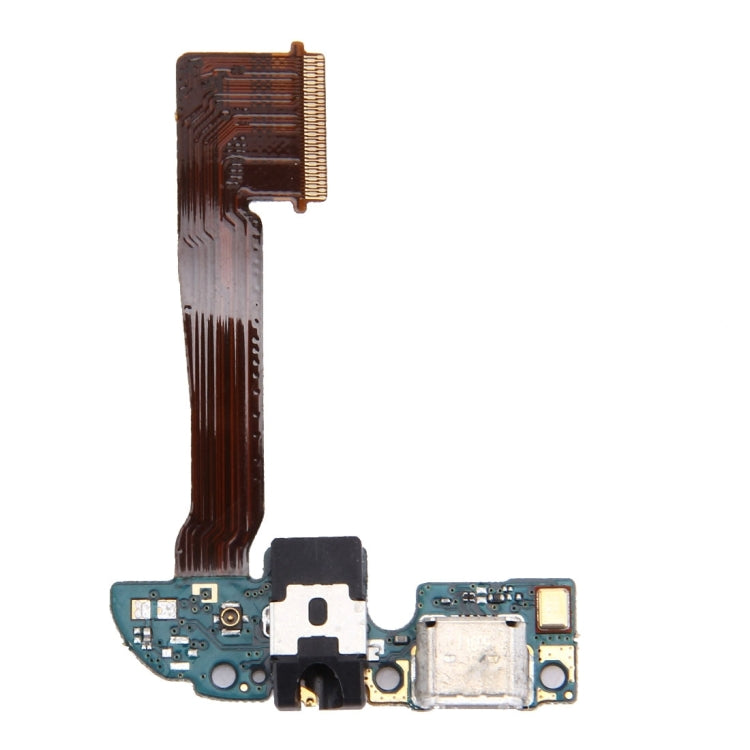 Charging Port and Earphone Jack Flex Cable for HTC One M8, For One M8