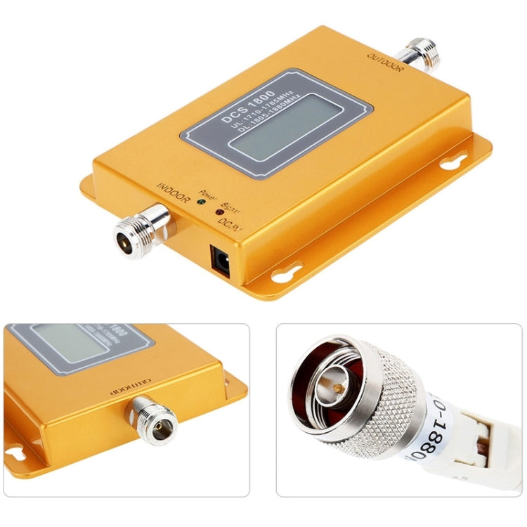 DCS 1800MHz Mobile Phone Signal Booster / LCD Signal Repeater with Sucker Antenna, DCS 1800MHz – Durable Build, Easy to Use