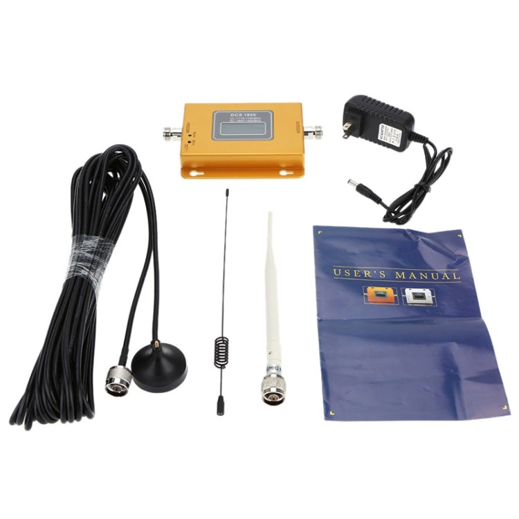 DCS 1800MHz Mobile Phone Signal Booster / LCD Signal Repeater with Sucker Antenna, DCS 1800MHz – Durable Build, Easy to Use