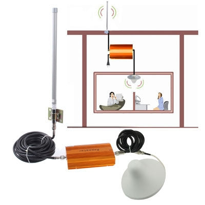 GSM 900 Cellular Phone Signal Repeater Booster + Antenna (70dB) Default Title