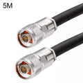 N Male to N Male Cable, Length: 15m, 5m Cable, 15m Cable, 10m Cable 5m Cable Black