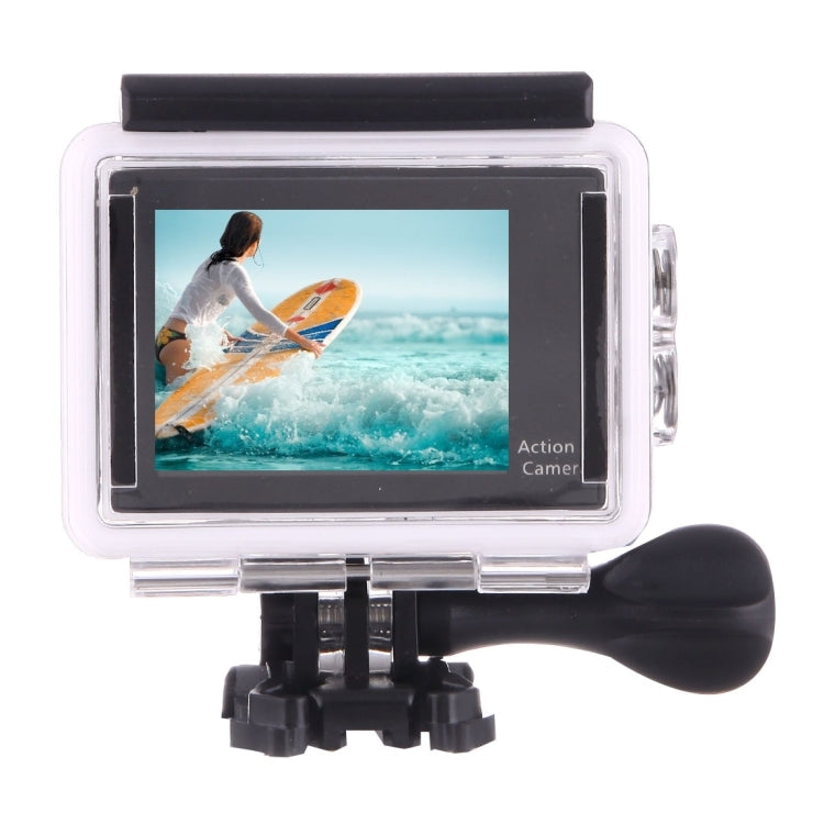 H9 4K Ultra HD1080P 12MP 2 inch LCD Screen WiFi Sports Camera, 170 Degrees Wide Angle Lens, 30m Waterproof, H9 4K (Black) – Waterproof, TPU, 4K