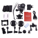 H9 4K Ultra HD1080P 12MP 2 inch LCD Screen WiFi Sports Camera, 170 Degrees Wide Angle Lens, 30m Waterproof, H9 4K (Black) – Waterproof, TPU, 4K