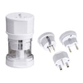 All in 1 EU + AU + UK + US Plug Travel Universal Adaptor White