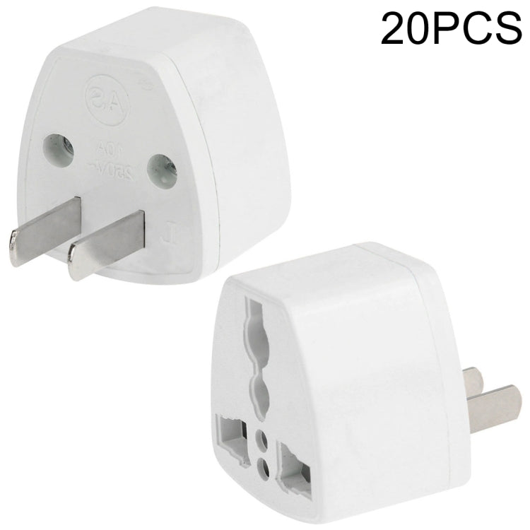 20 PCS Travel Wall Power Adapter Plug Adapter, US Plug, US Plug(20 PCS) US Plug(20 PCS)