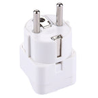 WD-9 Plug Adapter, Travel Power Adaptor with Europe Socket Plug