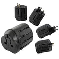 All in 1 EU + AU + UK + US Plug Travel Universal Adaptor, Size: 60 x 58 x 56mm Default Title