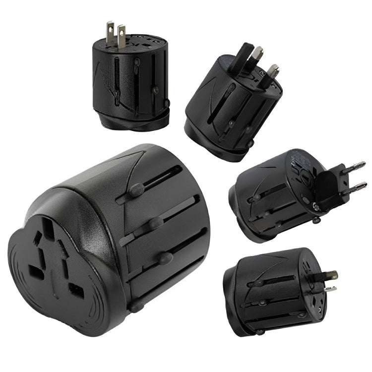 All in 1 EU + AU + UK + US Plug Travel Universal Adaptor, Size: 60 x 58 x 56mm Default Title