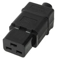 3 Prong Female AC Wall Universal Travel Power Socket Plug Adaptor, 3 Prong Female 3 Prong Female